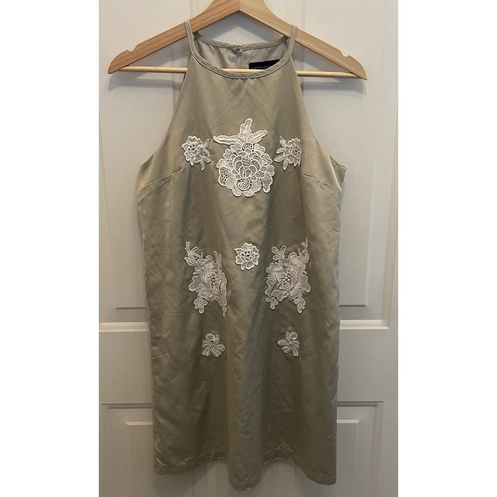 Victoria Beckham x Target Ivory Lace Floral Applique Sundress‎ Girls Size XL